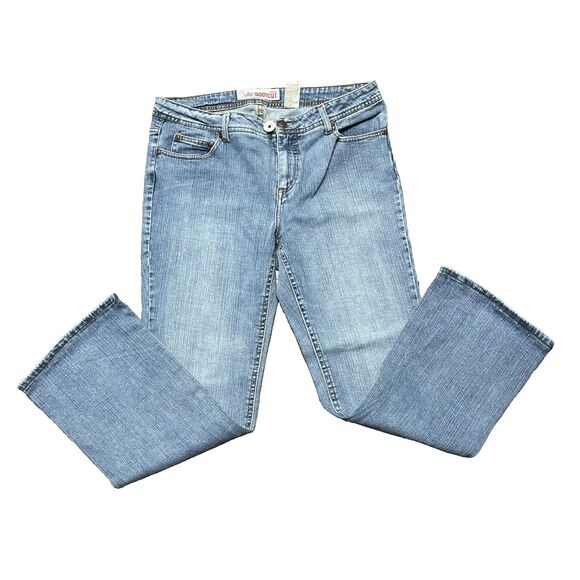 Faded Glory Women’s Jeans Missy 12 Petite stretch bootcut - Picture 2 of 9